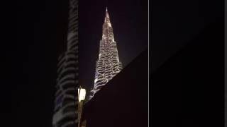 Burj Khalifa - LED show