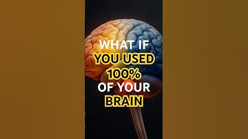 What If Humans Could Use 100% of Their Brain? 🧠 #science