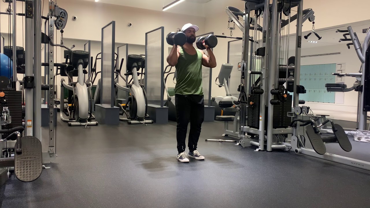 Dumbbell Push Press Jack YouTube