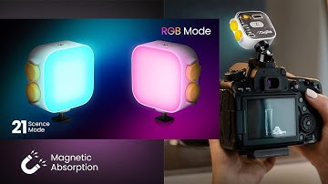 DIGITEK LED D10W Portable Mini RGB LED | Best VIDEO Light | 2500-9000K #rgblight #rgb #digiteklight