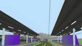 RailSim2 手始めLine.rs2前面動画 209系編車掌アナウンス付き