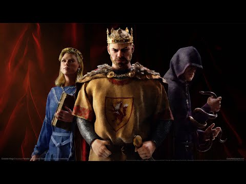 Видео: Кресты, короли, чат, общение. ч2. | Crusader Kings III