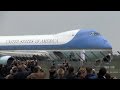 Air Force One Takeoff at Hannover Airport