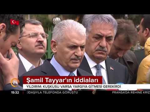 Başbakan Yıldırım, Şamil Tayyar'ın iddialarına cevap verdi