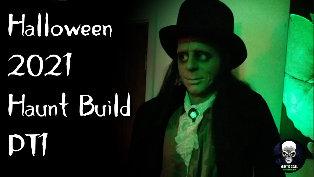 Halloween 2021 Haunt Build PT1 YouTube