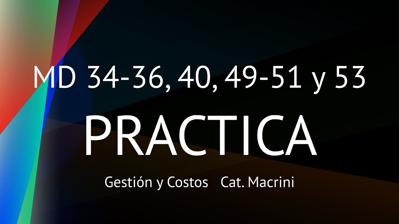 MD 34, 35, 36, 40, 49, 50, 51 y 53 - YouTube
