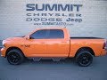 2015 USED RAM 1500 CREW IGNITION ORANGE SPORT HEMI WALK AROUND REVIEW SOLD! 9262 www.SUMMITAUTO.com
