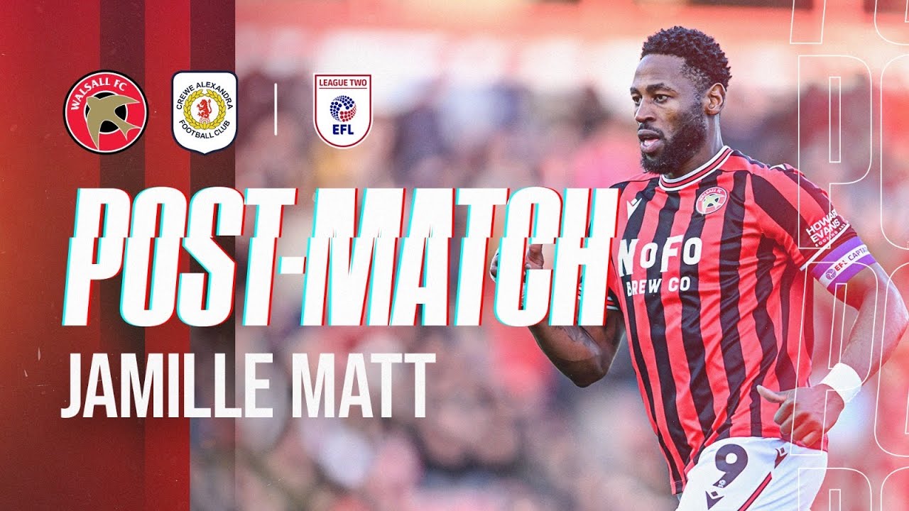 Post-match: Jamille Matt reflects on his goal and 3 points against ...
