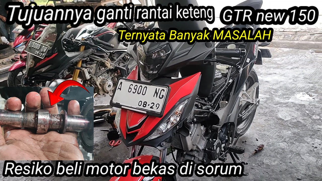 GTR 150 km 9rb gak percaya mesin udah RUSAK