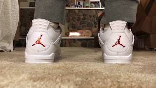 jordan retro 4 metallic orange
