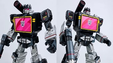 New Transformers Soundblaster action figure cel shaded custom by Lek Customs