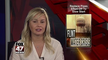 Effort to replace pipes to Flint homes off to slow start