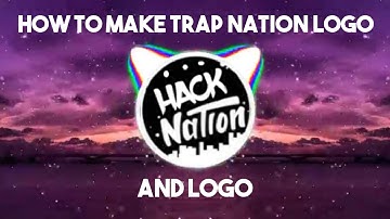 HOW TO MAKE TRAP NATION LOGO AND VISUALIZER!