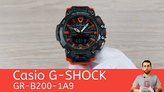 Яркий GRAVITYMASTER / Casio G-SHOCK GR-B200-1A9