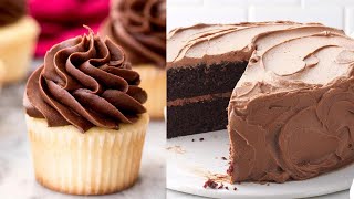 2 Ingredient Chocolate Frosting | Chocolate Frosting Without Cream & Cocoa Powder|केक सजाने की क्रीम