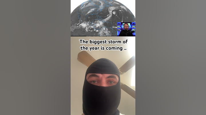 Watching Ryan Hall Y’All new video “The biggest Storm of the year is coming”. #ryanhall