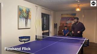 Forehand & Backhand flick training for beginners!
