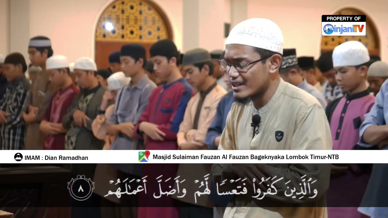 MasyaAllah !! Lagi- lagi Suara Merdu Dian Ramadhan Imam Tarawih Di Masjid Fauzan Al-Fauzan