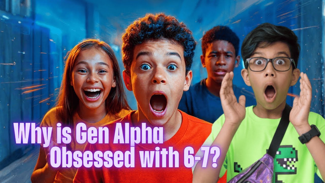 Why Is Gen Alpha Obsessed With 6 & 7? | Viral Trend Explained - YouTube