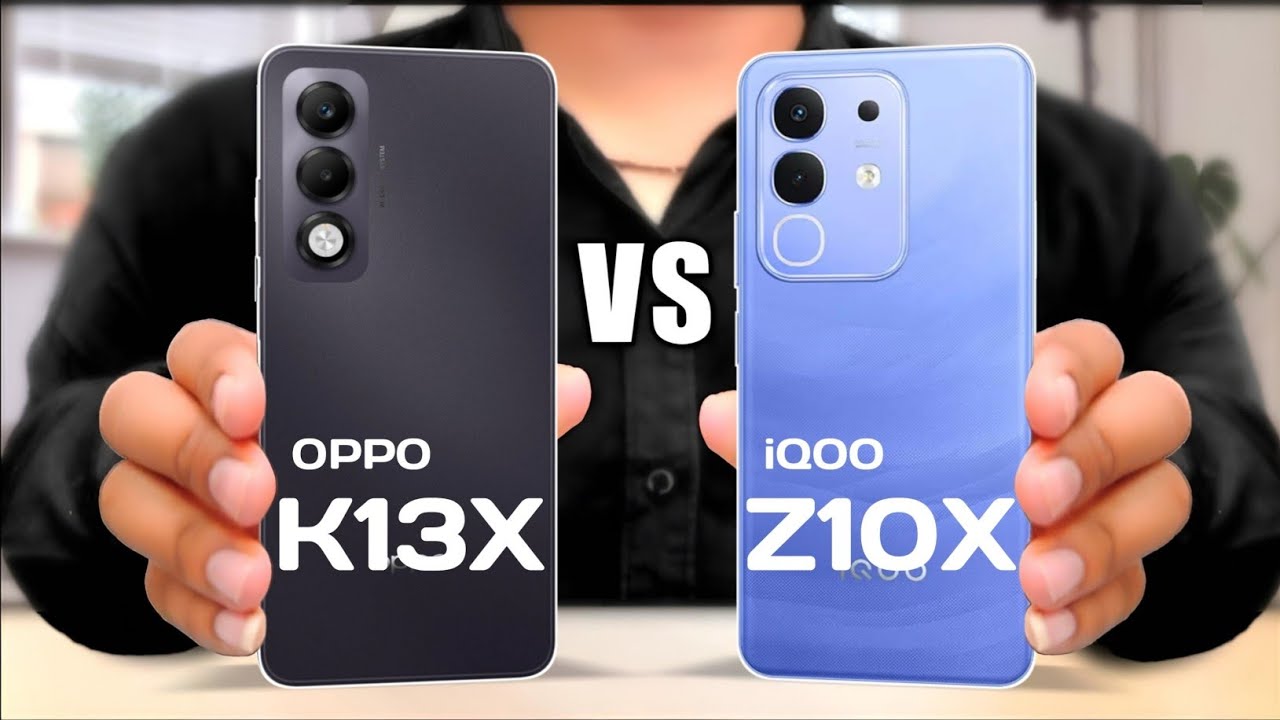 Oppo K13x Vs iqoo Z10X || Full Comparison and Reviews ⚡