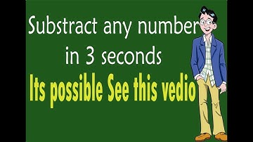 Vedic Trick all from 9 last from 10