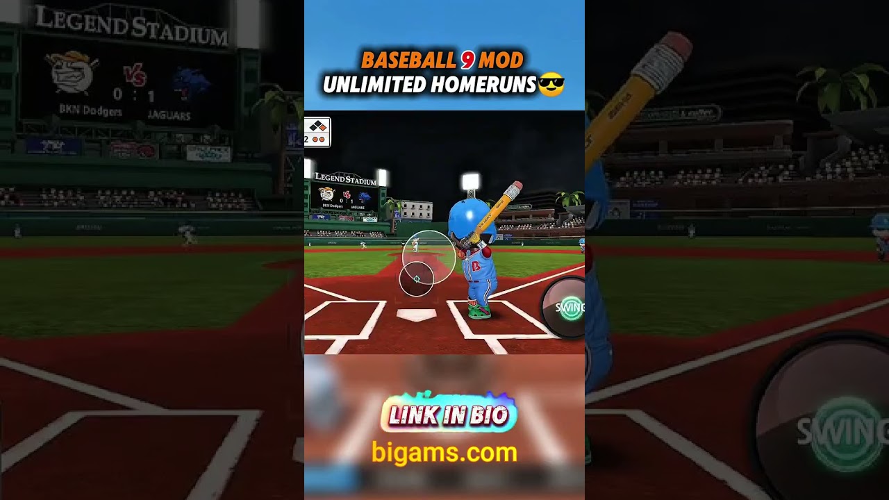 Baseball 9 Mod APK with Unlimited Diamonds and Coins 