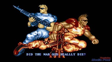 1988 Forgotten Worlds Arcade Game Playthrough Retro game