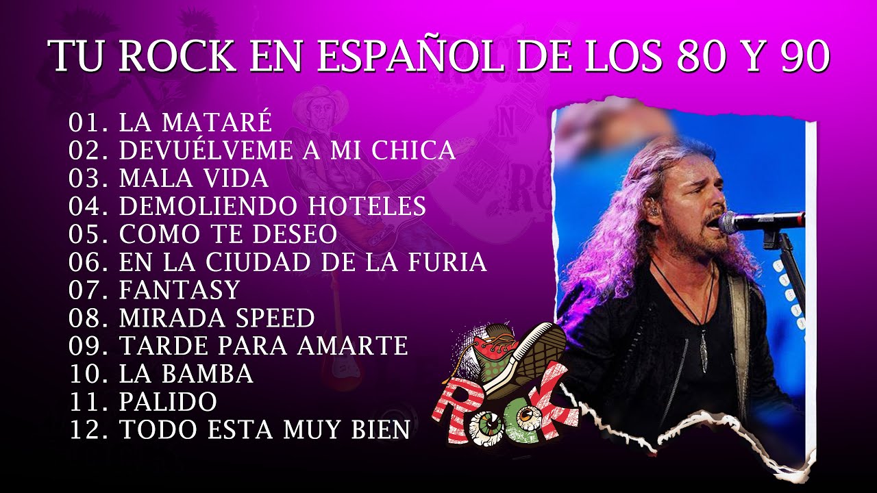 Tu Rock En Español de los 80 y 90 - Clasicos Del Rock de los 80 y 90 ...
