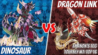 Yu-Gi-Oh! Emanons TCG Tournament #7 | Top 16: Dinosaur vs. Dragon Link