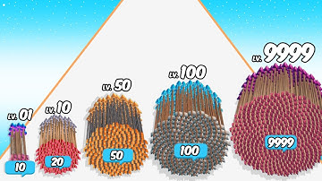 Arrow Run Race - Level Up Arrow Max Level ASMR Gameplay