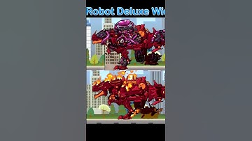Dino Robot Deluxe Wide #7 - Transform Dino Robot: Dinosaur #shorts  #dinosaur #dinorobot