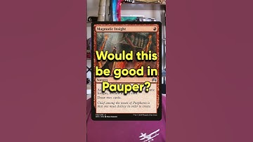 Better Red Draw in Pauper for Control Decks! #shorts