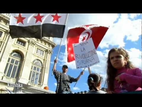 Manifestazione per il popolo di Siria a Torino