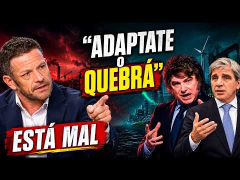 "Adapt or Go Bust": Diego Giacomini Tears Apart Milei and Caputo’s Recipe