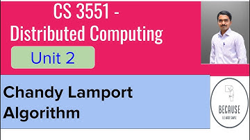 2.9 Chandy Lamport Snapshot Algorithm in Tamil