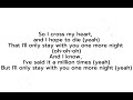 Maroon 5  one more night lyrics