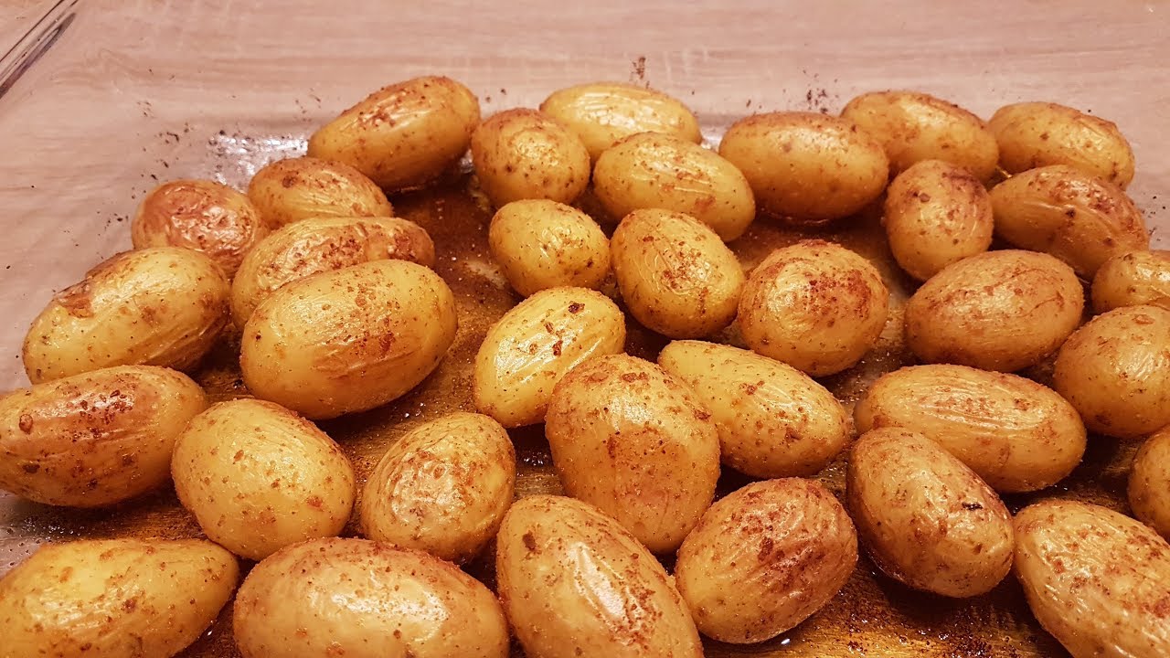 Junge Kartoffeln im Backofen zubereiten - YouTube