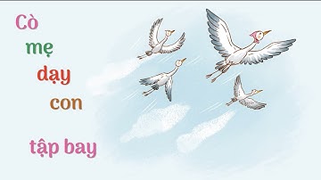 CÒ MẸ DẠY CON TẬP BAY./Tiếng Việt 1 - tập 2./ Cùng học để phát triển năng lực