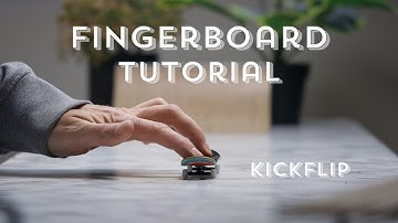 FINGERBOARD TUTORIAL l KICKFLIP LIKE A PRO