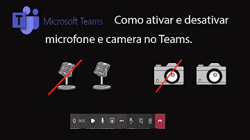 Como desativar o mudo no Teams?