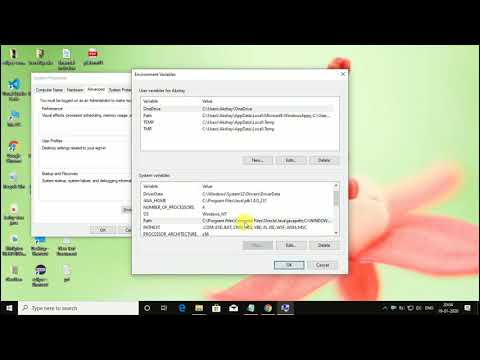 Javatians | Set Java Environment Variables on Windows 10 for JAVA_HOME variable path setup