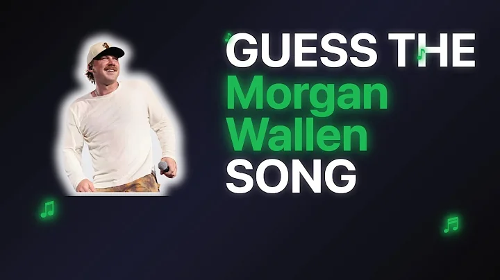 Guess the Morgan Wallen song | Music Quiz