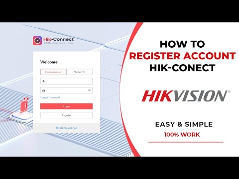 How To Register Hik Connect Online Hikvision