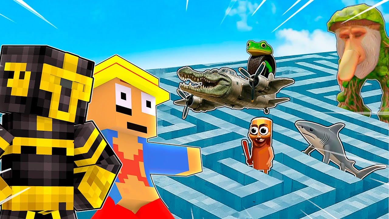 ESCAPA DEL LABERINTO IMPOSIBLE DE ITALIAN BRAINROT 😱 ROBLOX