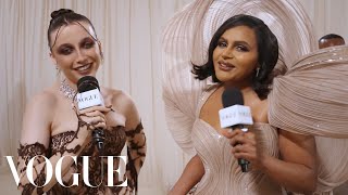 Mindy Kaling Breaks The 4Th Wall With Emma Chamberlain | Met Gala 2024 With Emma Chamberlain