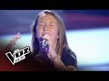 Alexia: "Ya Me Enteré" – Audiciones a Ciegas  - La Voz Kids 2018