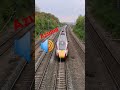 LNER Class 800 Azuma at 125mph with mega tones!