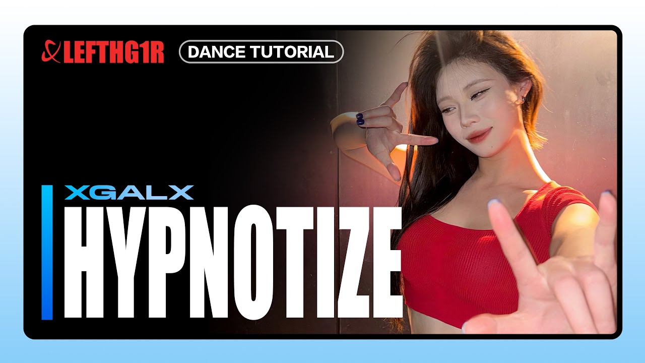 FULL PARTS  HYPNOTIZE - XG  Dance Tutorial (Slow + Mirrored + Counts) | LEFT R1GHT