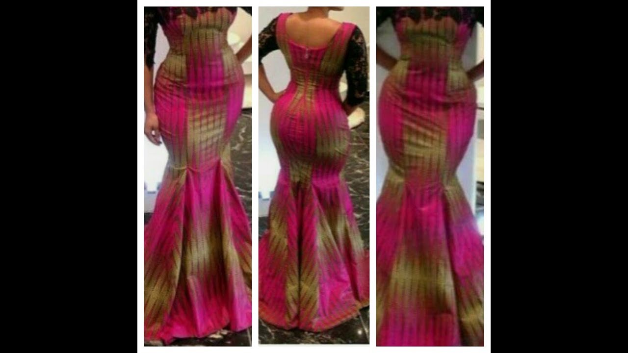 ankara six pieces gown