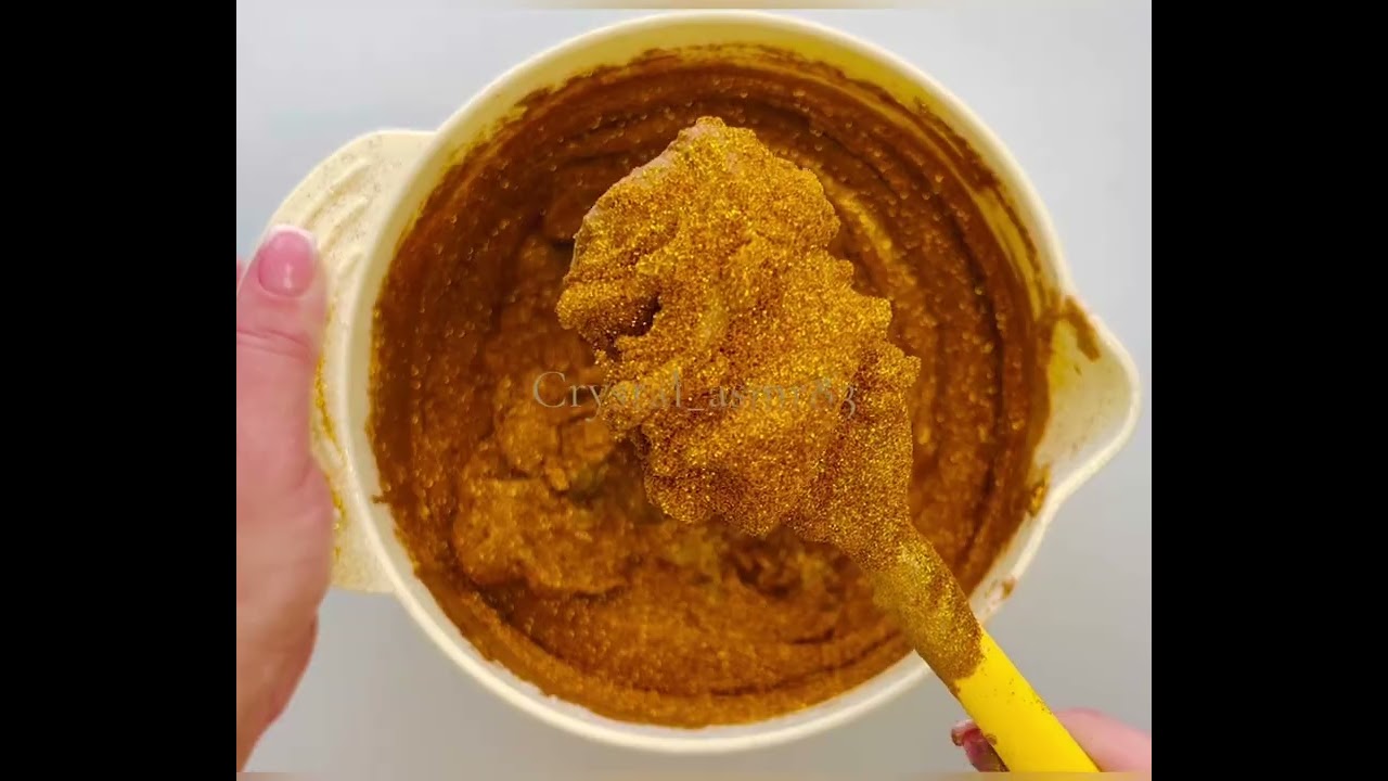 How to make GymChalk with glitter Part1